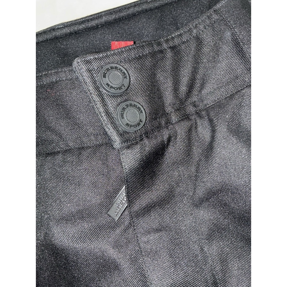 BURBERRY Sport Ski Pants Men's L Black Snowboarding‎ RECCO Taped Insulated NEW - Picture 11 of 16